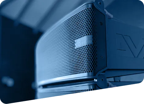 Installation audiovisuelle complète en France avec Gauthier Spectacle.